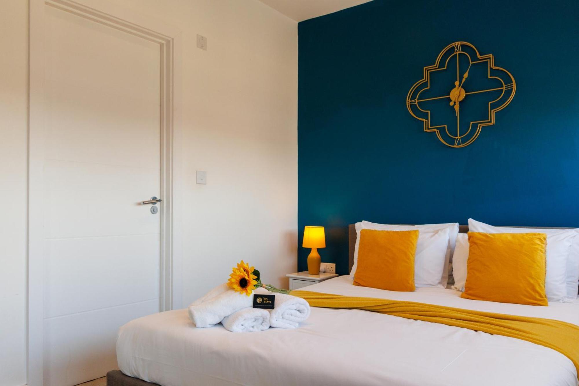 City Centre, Sleeps 7, Stunning Views & Parking, Interconnected Rooms Long Stay Work Contractor Leisure, Diamond Penthouse Cambridge Exterior foto