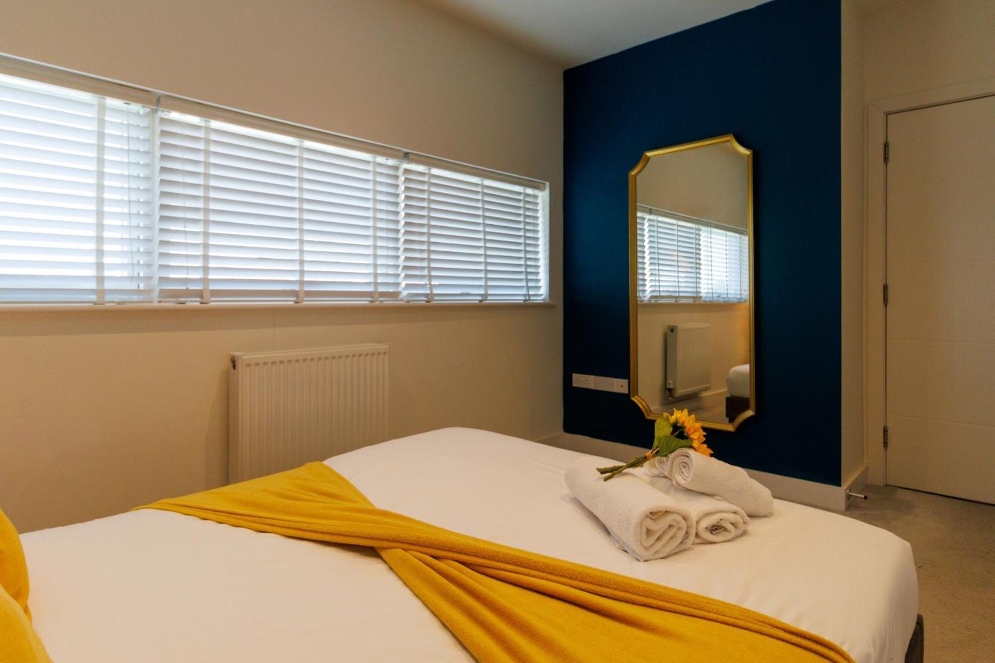 City Centre, Sleeps 7, Stunning Views & Parking, Interconnected Rooms Long Stay Work Contractor Leisure, Diamond Penthouse Cambridge Exterior foto