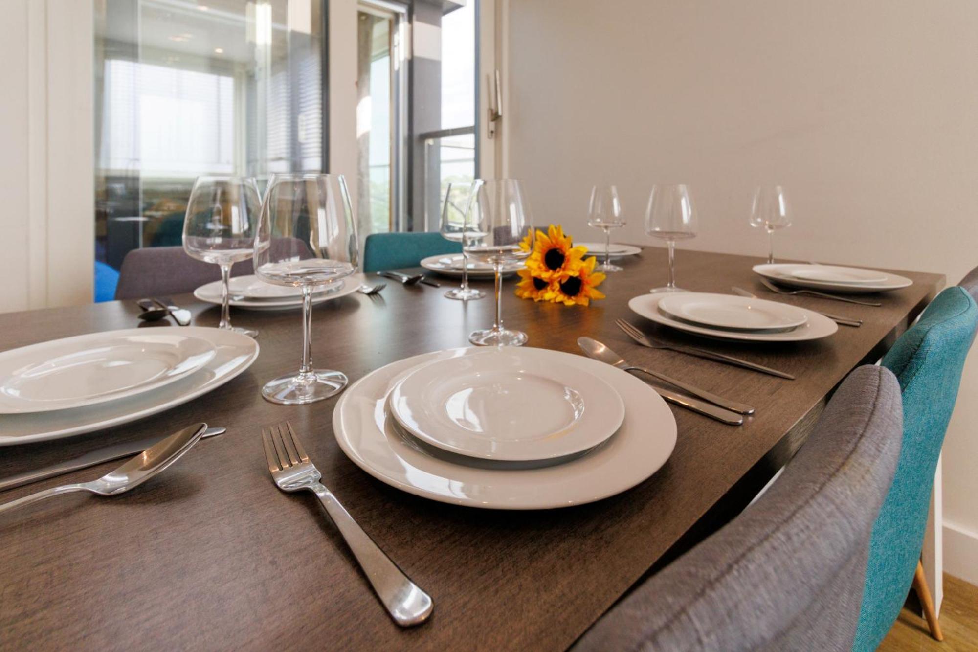 City Centre, Sleeps 7, Stunning Views & Parking, Interconnected Rooms Long Stay Work Contractor Leisure, Diamond Penthouse Cambridge Exterior foto