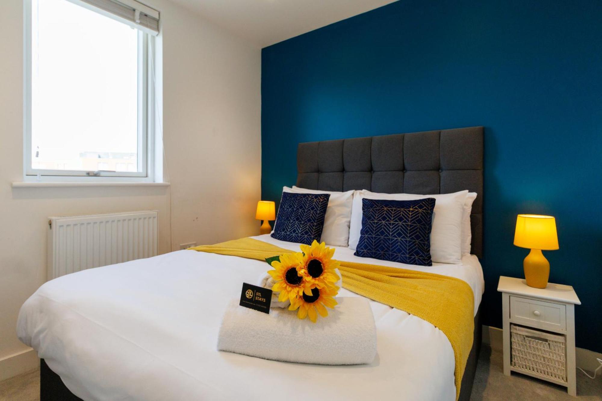 City Centre, Sleeps 7, Stunning Views & Parking, Interconnected Rooms Long Stay Work Contractor Leisure, Diamond Penthouse Cambridge Exterior foto